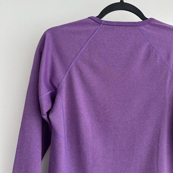 Patagonia Baselayer Top Womens XS Purple Capilene Thermal Mid Weight Crew - Picture 5 of 11